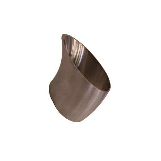 RMB Fabrications 2.5" Tear Drop Up Pipe (Weld-On) 304 Stainless Steel